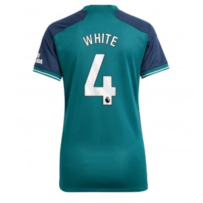Arsenal Benjamin White #4 Tredje trøje Dame 2023-24 Kort ærmer